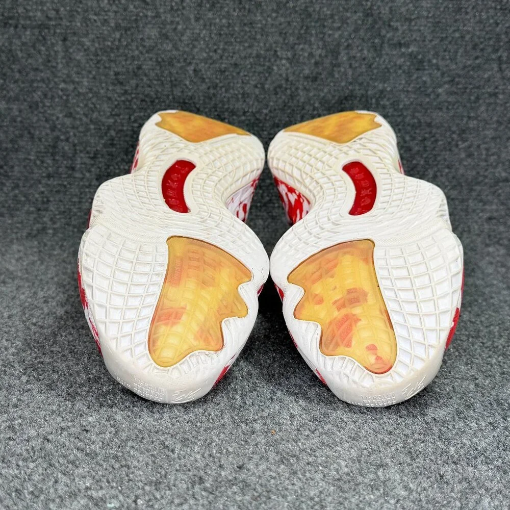 Adidas DON Issue 3 Basketball Shoes Mens 10 Team Power Red Paint Smudge Athletic